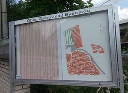 Velkoformátový potisk hřbitova